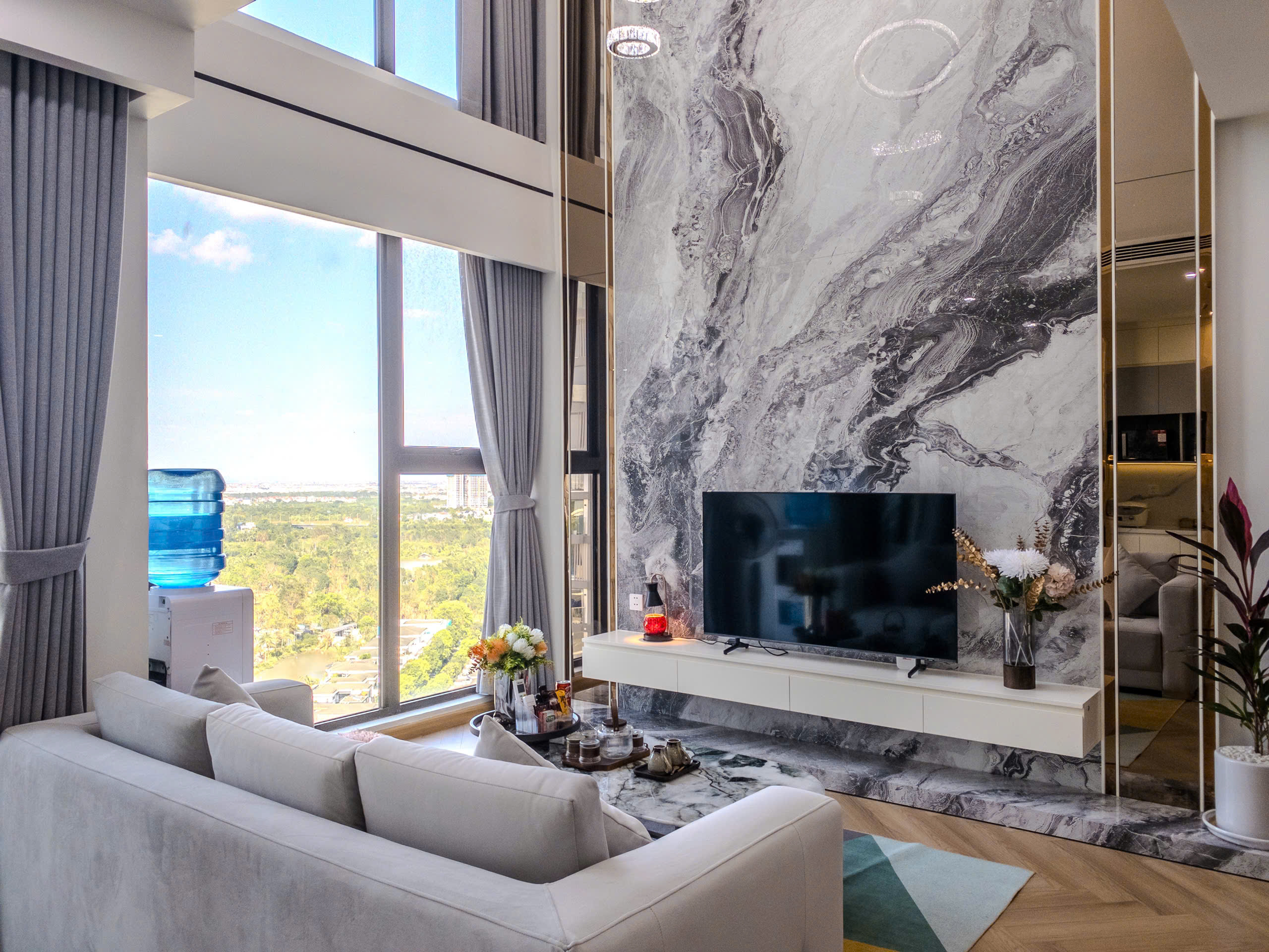 Duplex 3 bedrooms apartment in Solforest modern furnished 1