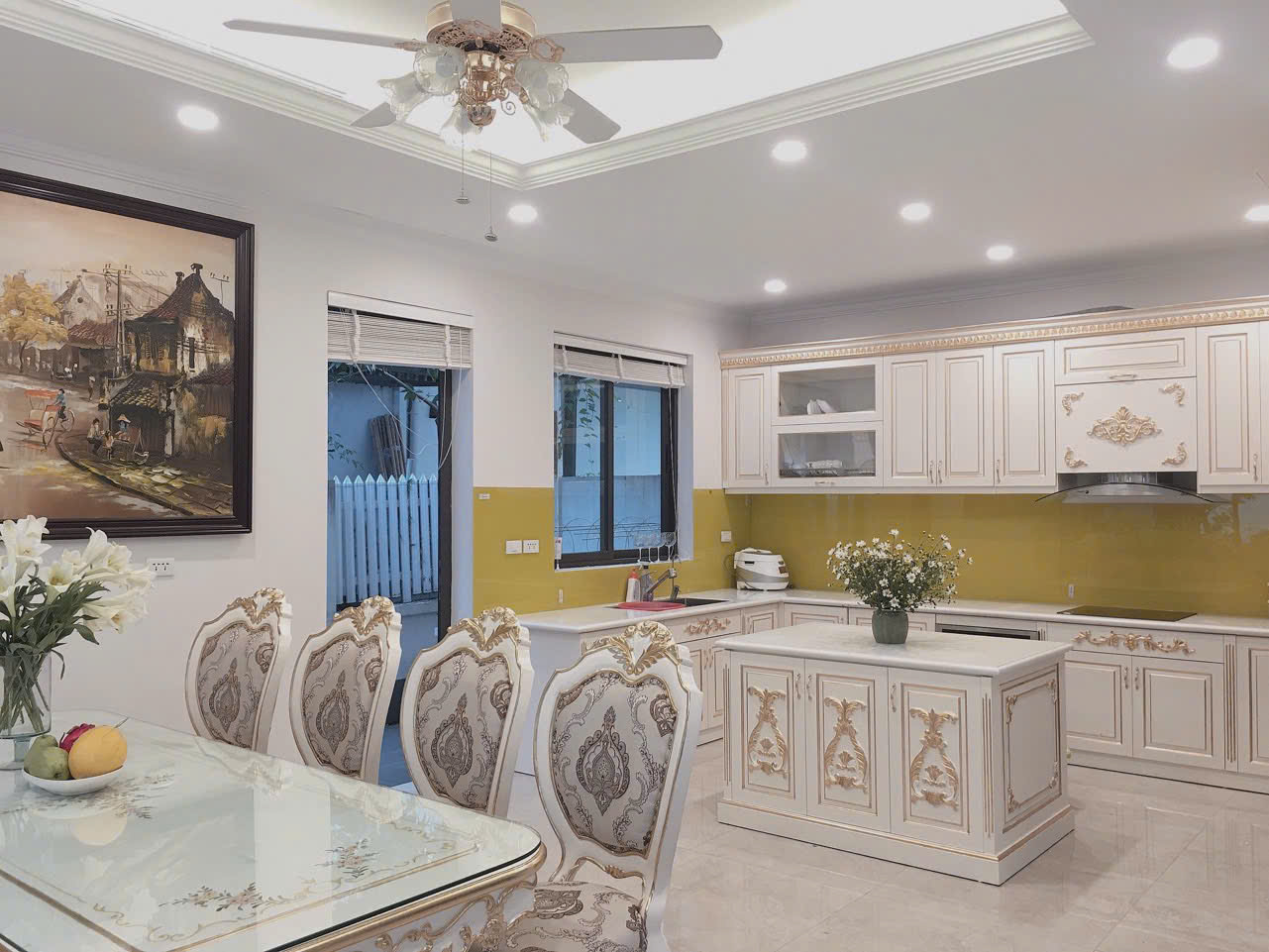 Parkriver furnished villa for rent 4 bedrooms fully furniture 3