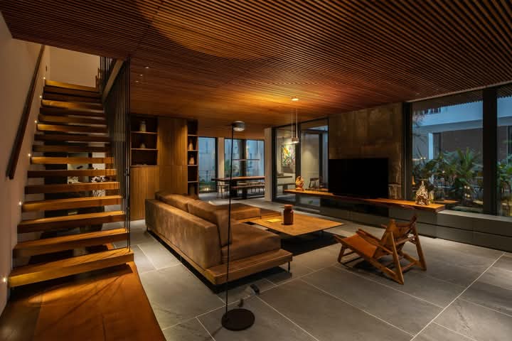 2 bedrooms villa in Vuon Tung with nice decor