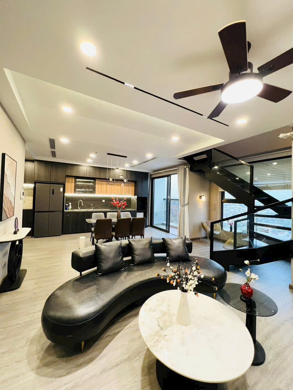 Fully furnished duplex 3 bedrooms apartment for rent in Haven Park